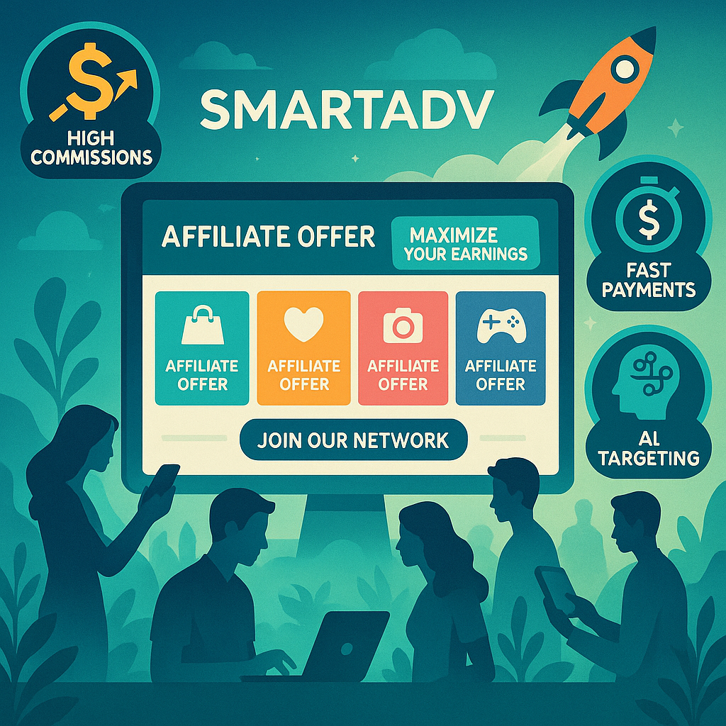 Join SmartADV Affiliate Network | High Payouts & Exclusive Offers